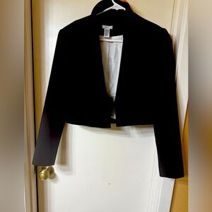 Black Cropped Jacket